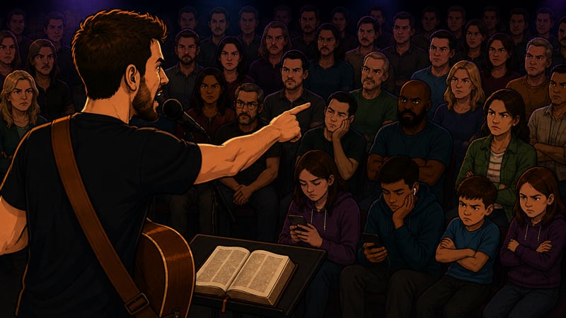 Stop Scolding Your Congregation
