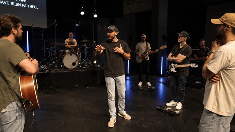 Worship Team Rehearsal